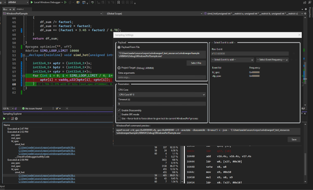 Image Alt Text:Sampling preview 