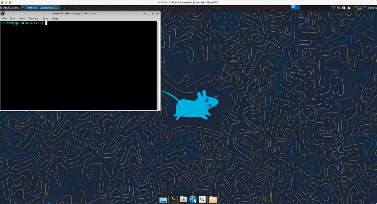 Image Alt Text:Linux desktop 