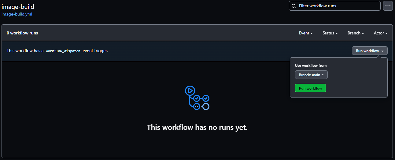 Image Alt Text:Run workflow 
