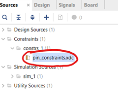 Image Alt Text:Editing constraints file