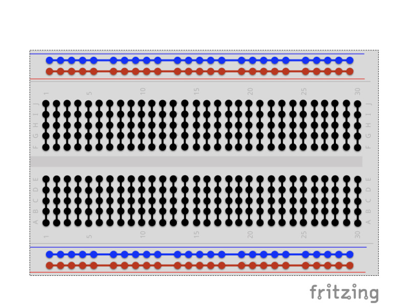 Image Alt Text:Breadboard