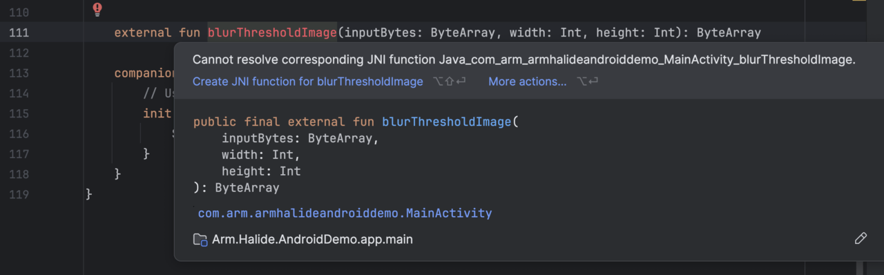 Integrate Halide into an Android project with Kotlin | Arm Learning Paths