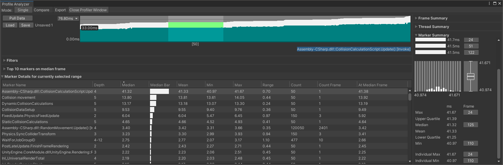 Image Alt Text:Analyzer frame selection