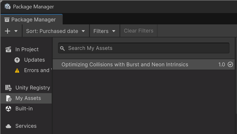 Image Alt Text:Open Project manager