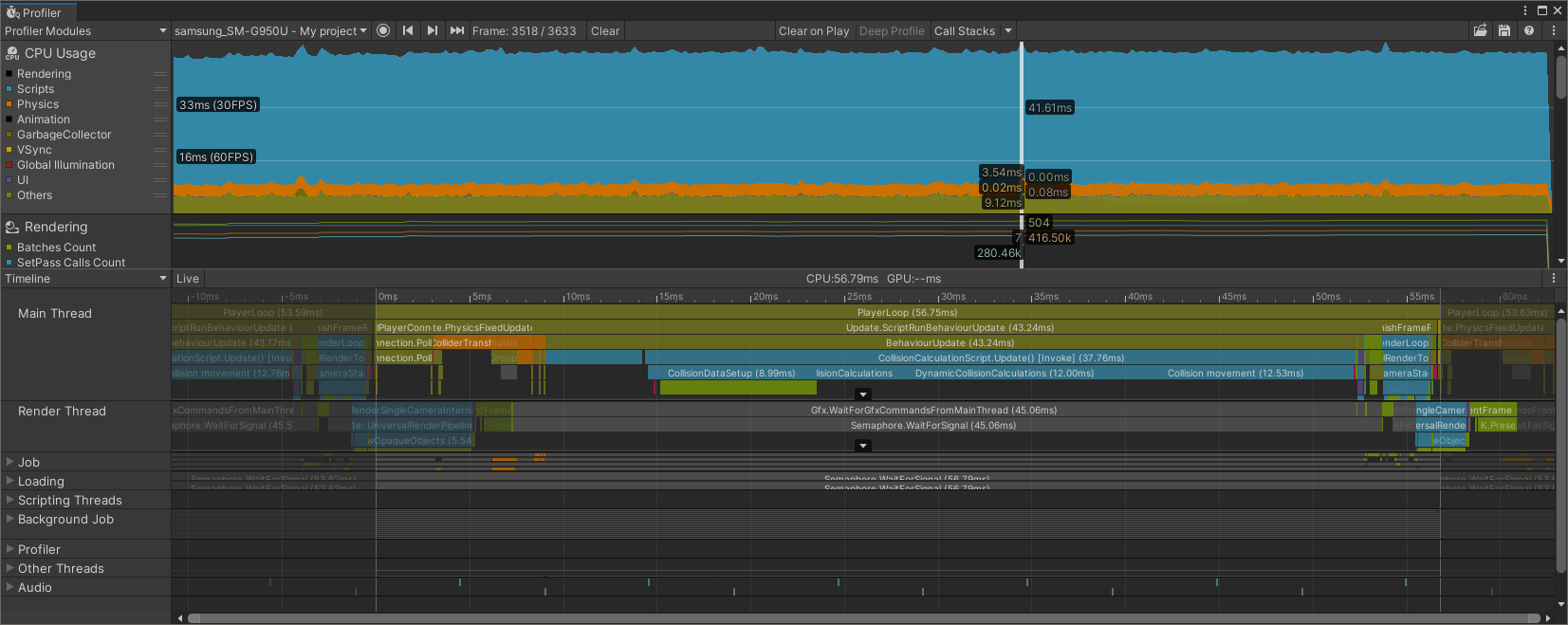 Image Alt Text:Profiler selected frame