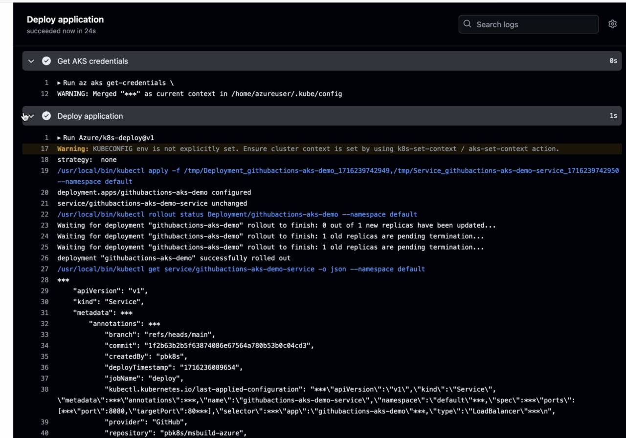 Image Alt Text:github-run
