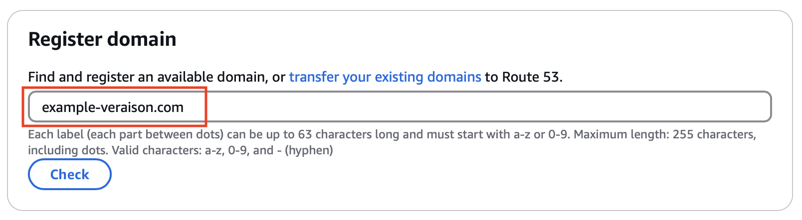 Image Alt Text:Register Domain