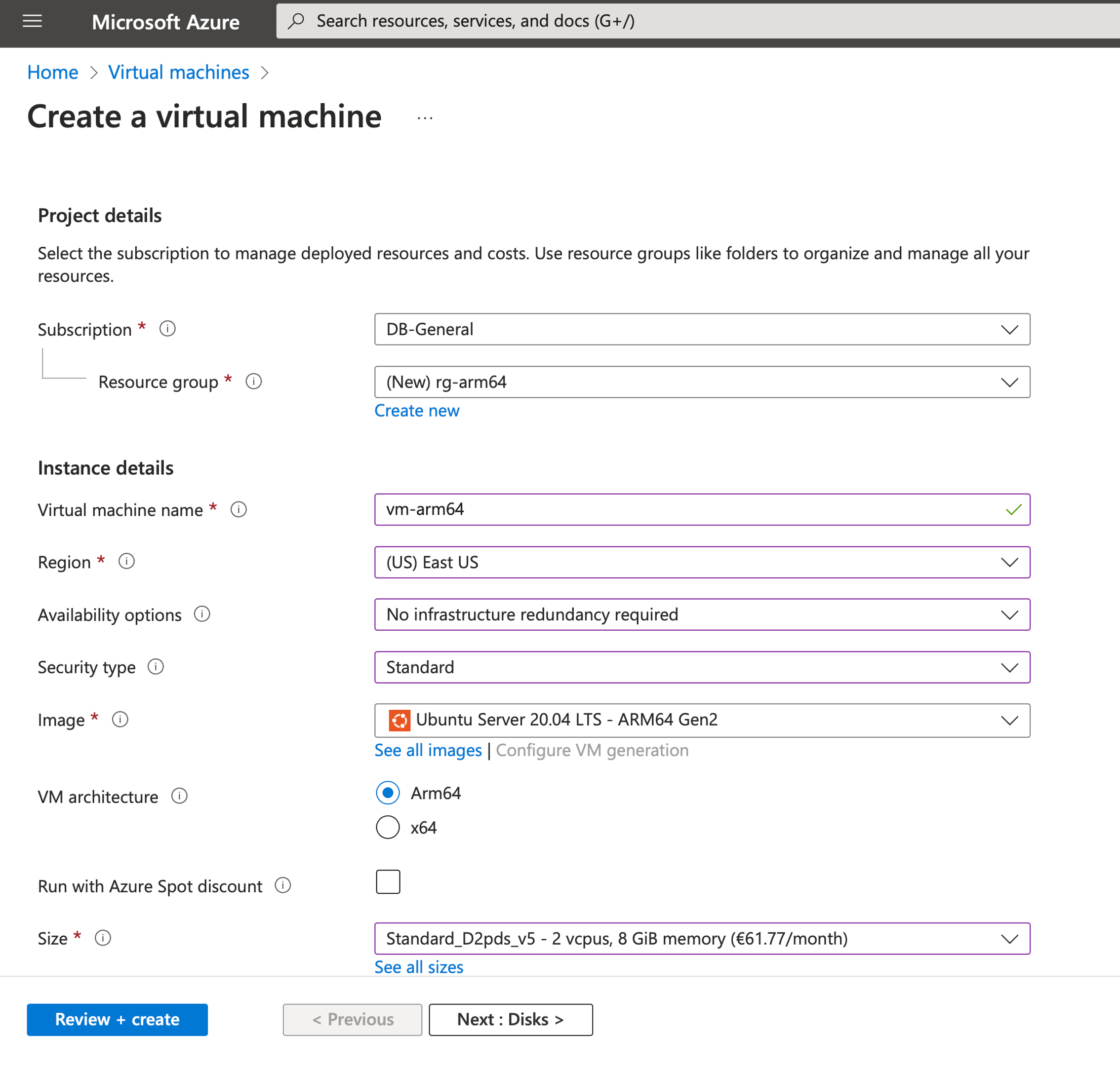 Image Alt Text:Creating Virtual Machine#left