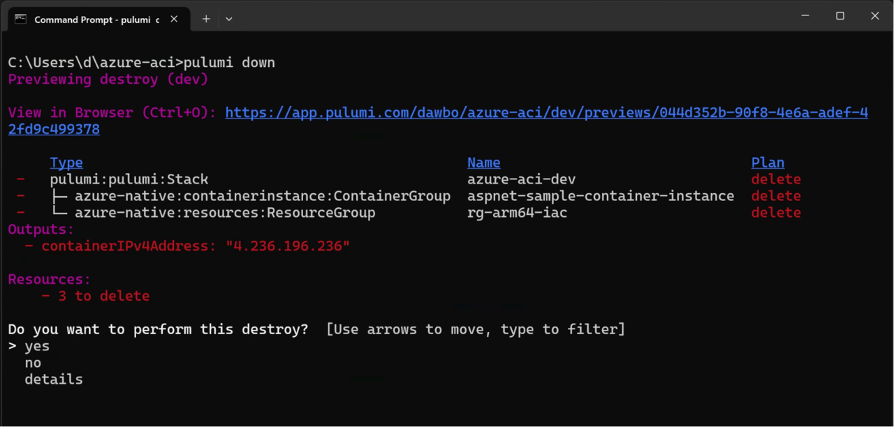 Image Alt Text:Pulumi#left
