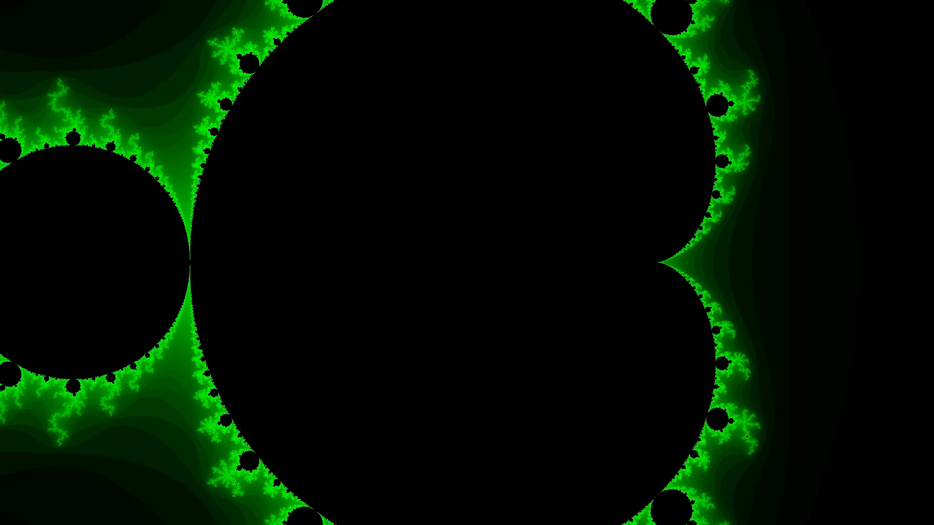 Image Alt Text:Mandelbrot set fractal generated by the sample application