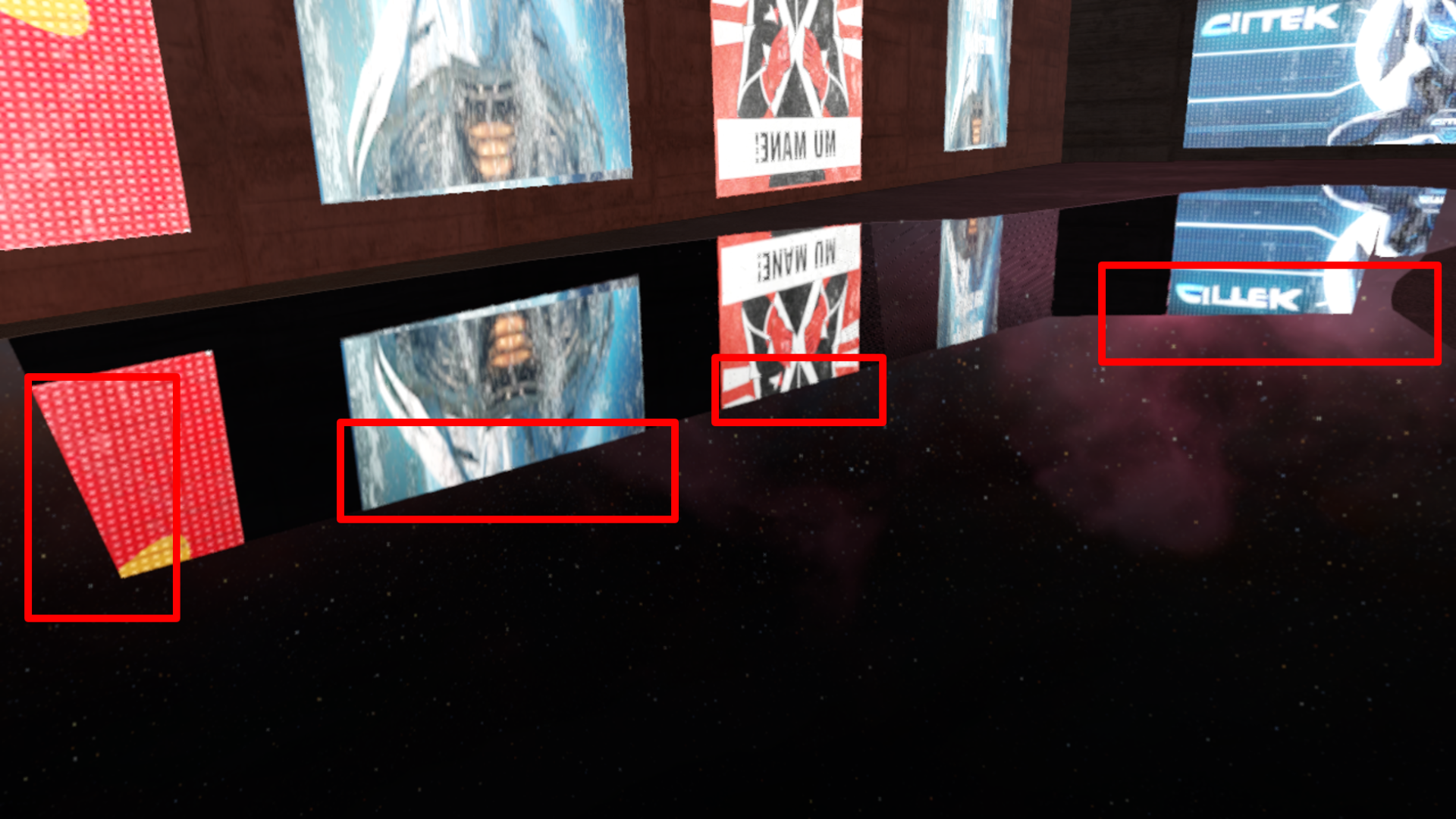 Image Alt Text:Example 2: Screen space reflections